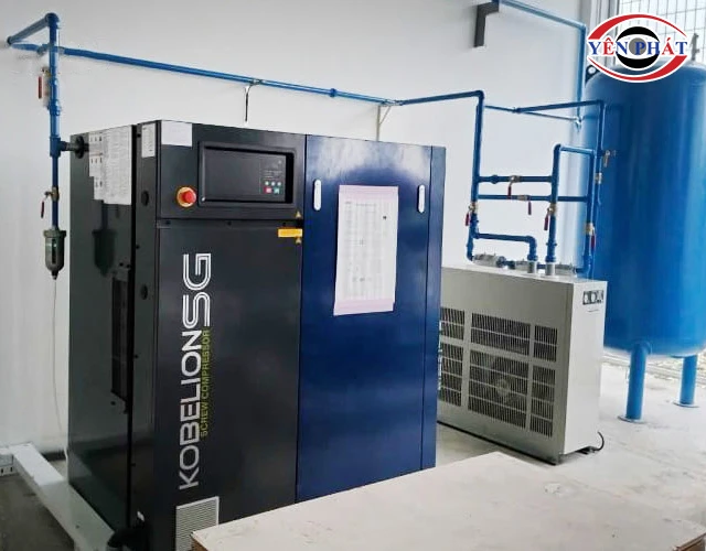 máy nén khí 55kW Kobelco