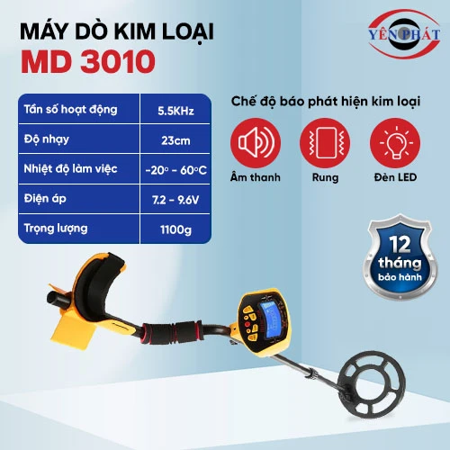 Máy dò kim loại MD 3010 2