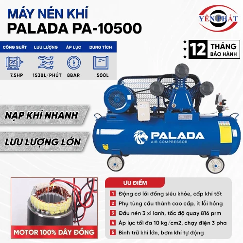 Máy nén khí Palada PA-10500 2