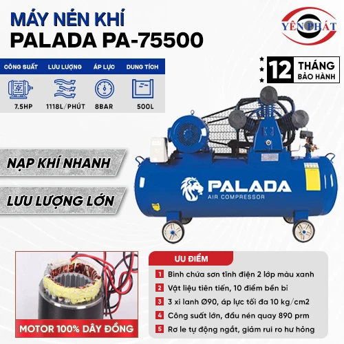 Máy nén khí Palada PA-75500 2