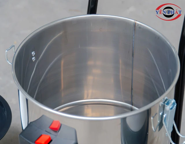 Thùng rác inox siêu bền bỉ, đi kèm nón lọc