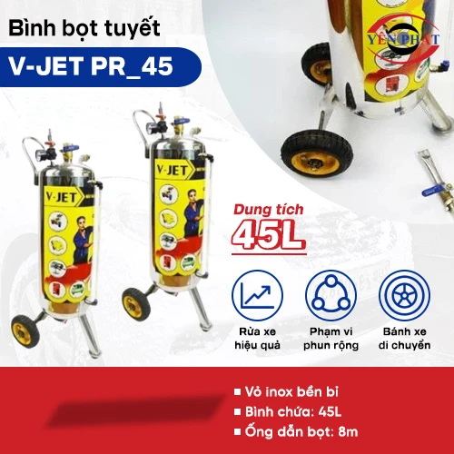 Bình bọt tuyết V-jet PR_45 2