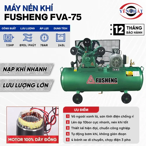 Máy nén khí Fusheng FVA-75 2