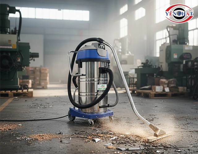máy hút bụi công nghiệp Davi Clean công suất khỏe
