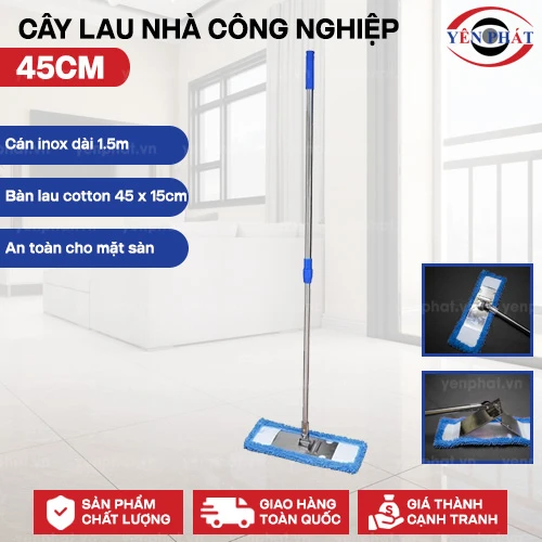 Cây lau nhà công nghiệp 45cm 2