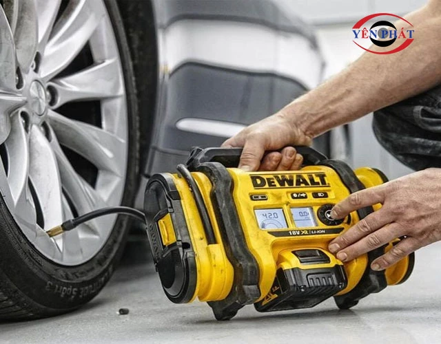 Vận hành máy nén khí Dewalt an toàn