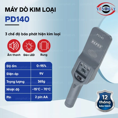 Máy dò kim loại cầm tay PD140 2