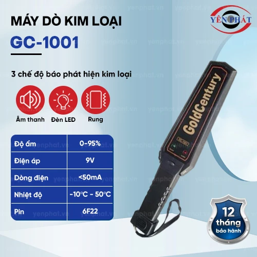 Máy dò kim loại Gold Century GC-1001 2