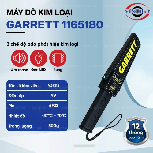 Máy dò tìm kim loại Garrett 1165180 2