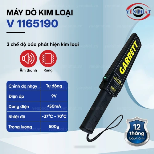 Máy dò kim loại Garrett V 1165190 USA 2