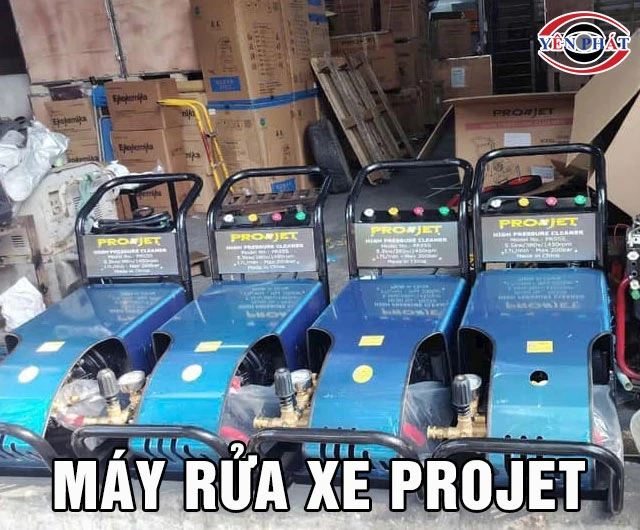 Máy rửa xe Projet có gì đáng tiền? Top 9 model bán chạt nhất