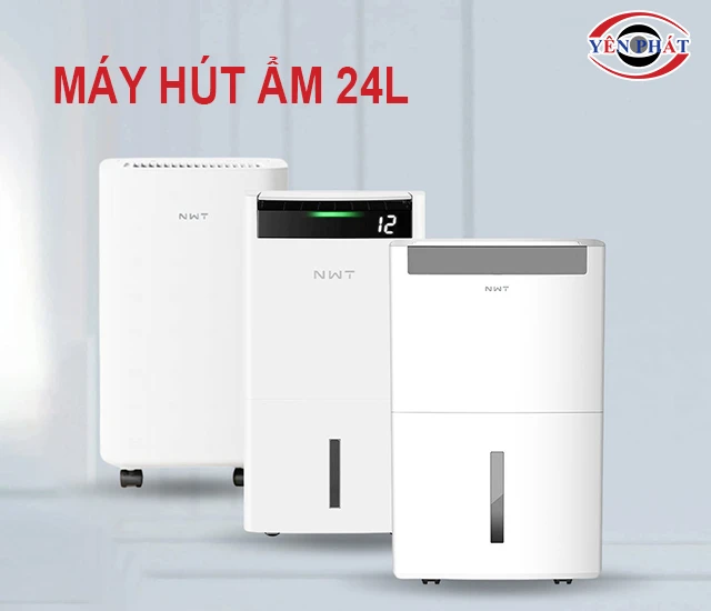 máy hút ẩm 24L