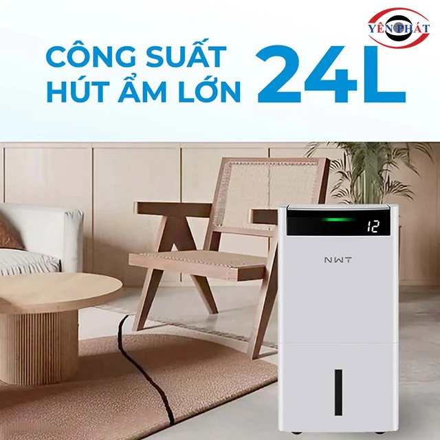 Top 5+ Máy hút ẩm 24L: Giá tốt, Bền bỉ, Hiệu năng cực cao