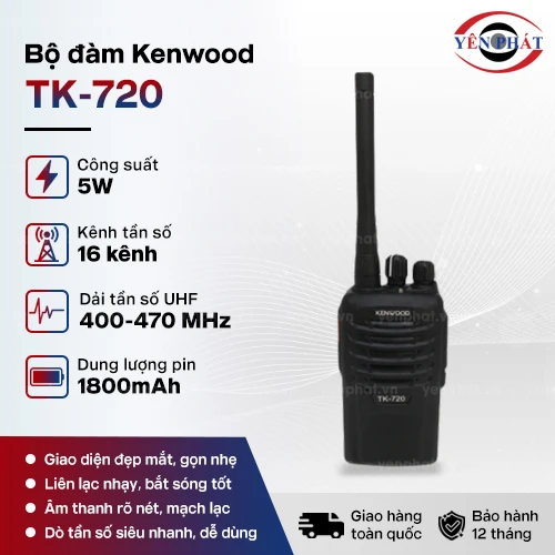 Bộ đàm Kenwood TK-720 2