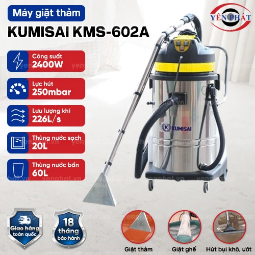 Máy giặt thảm Kumisai KMS-602A 2