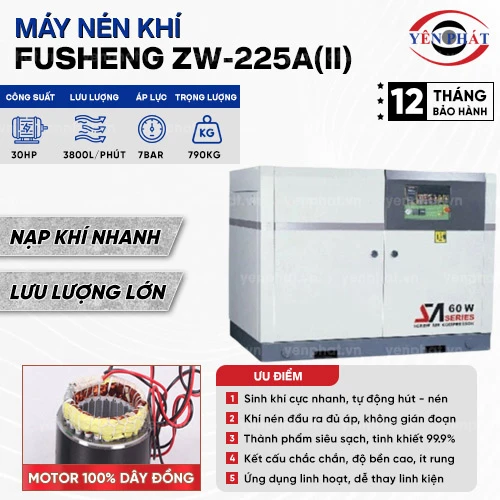 Máy nén khí Fusheng ZW-225A(II) 2