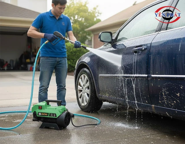 Kinh nghiệm chọn mua máy rửa xe Kutan chuẩn của hãng, giá mềm