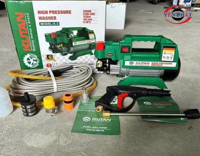 Máy xịt rửa xe Kutan K3