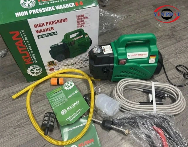 Máy bơm xịt rửa xe Kutan K6