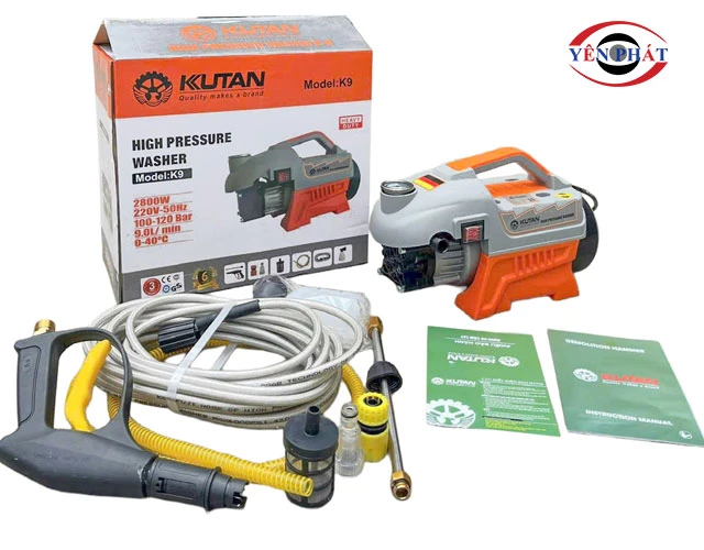 Máy bơm rửa xe Kutan K9