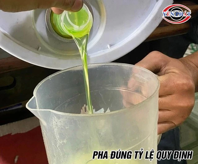 cách pha nước rửa xe 3M