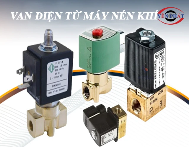 Tìm hiểu chung về van điện từ máy nén khí
