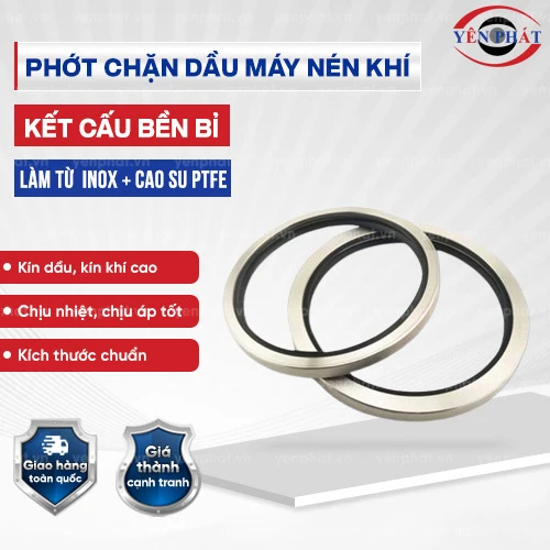 Phớt chặn dầu máy nén khí 2