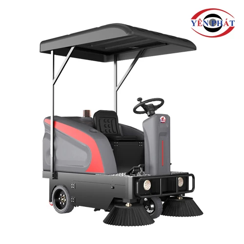 Xe quét rác ngồi lái DQC - Tech 140F 4