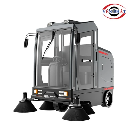 Xe quét rác ngồi lái DQC - Tech 11F 5