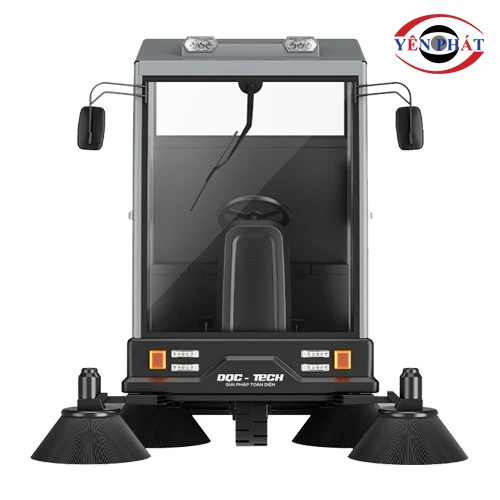 Xe quét rác ngồi lái DQC - Tech 12F 4