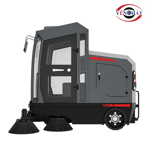 Xe quét rác ngồi lái DQC - Tech 12F 3