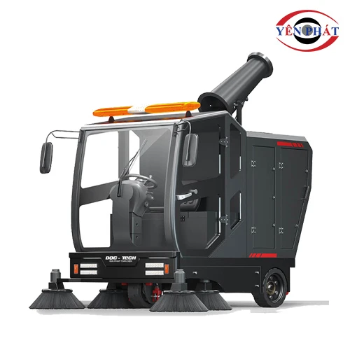 Xe quét rác ngồi lái DQC - Tech 15F 4