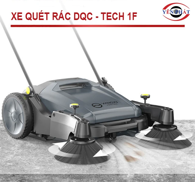 xe quét rác đẩy tay DQC - Tech 1F