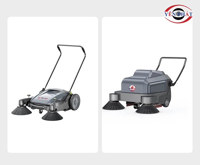 xe quét rác đẩy tay DQC - Tech