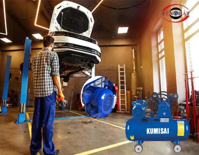 Lưu ý khi sử dụng máy nén khí Kumisai