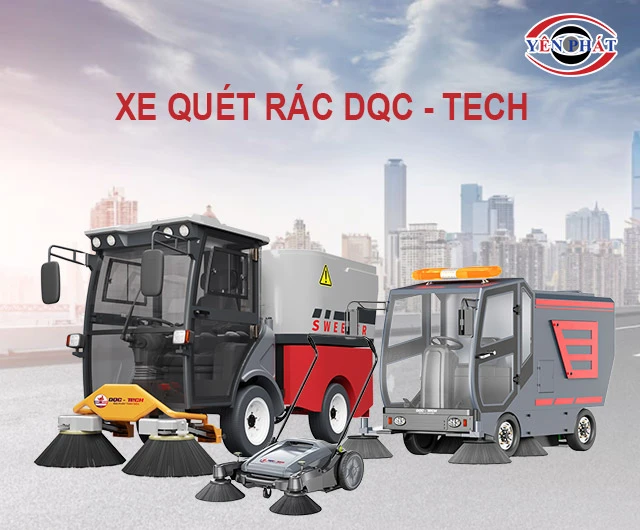xe quét rác DQC - Tech
