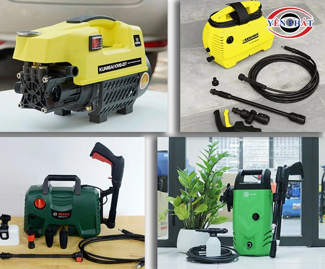 các thương hiệu bán phụ kiện máy rửa xe