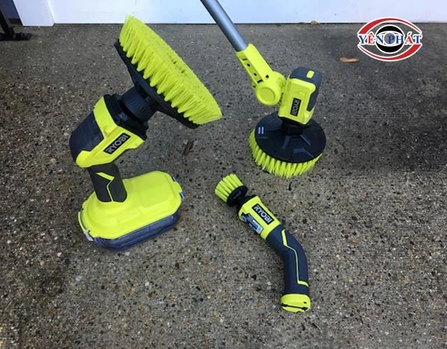máy chà sàn Ryobi vận hành liên tục