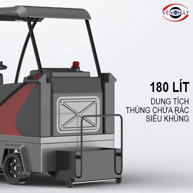 dung tích thùng chứa rác