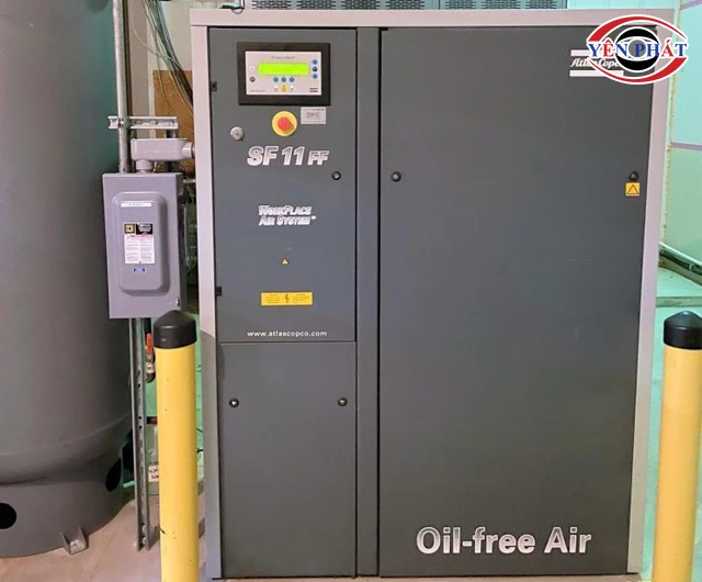 máy nén khí 11KW không dầu