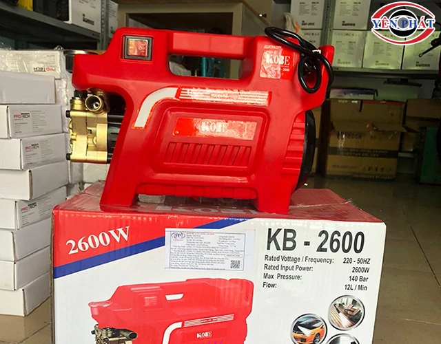 Máy bơm rửa xe KOBE 2600W