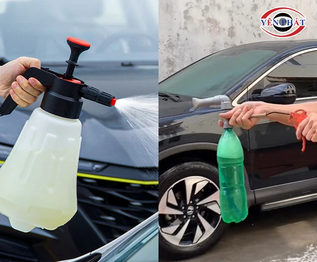  Bình xịt bọt tuyết chế