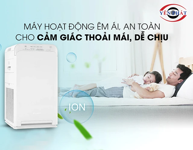 Máy lọc không khí Daikin MC40UVM6 vận hành êm ái