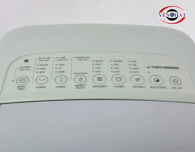 Máy lọc không khí Sharp DW-J27FV-S nhiều chức năng