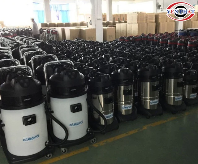 Máy hút bụi Clepro thùng nhựa và inox
