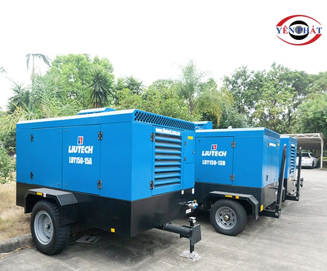 Thuê máy nén khí dầu diesel