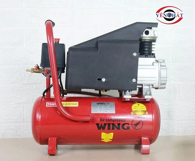 Chuẩn bị máy nén khí thông cống
