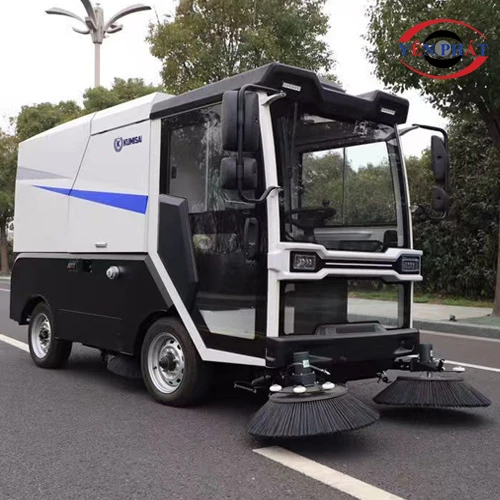Xe quét rác ngồi lái Kumisai KMS - 1000L 4