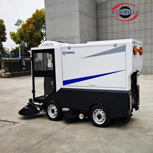 Xe quét rác ngồi lái Kumisai KMS - 155L 4