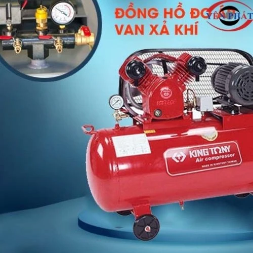 Máy nén khí dây đai KingTony KTC-120V 3